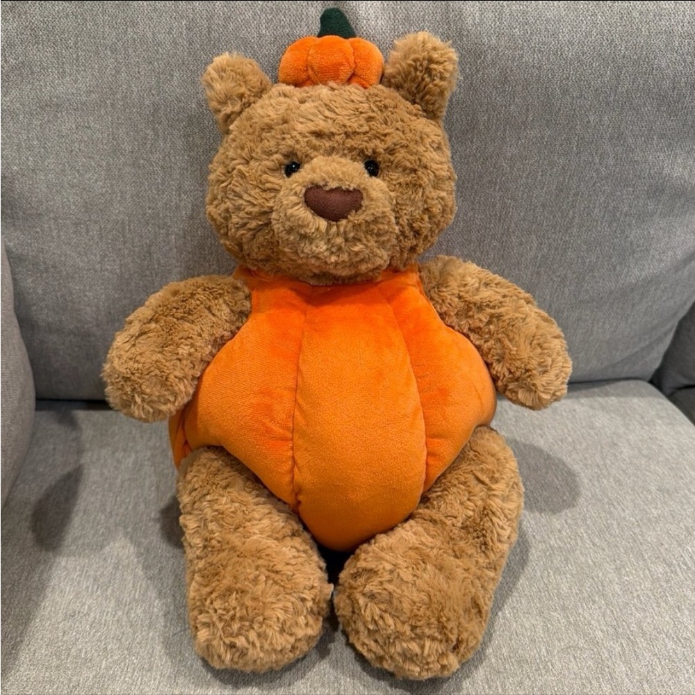 Jellycat Pumpkin Bartholomew Bear - VHTF Retired Fast Shipping!